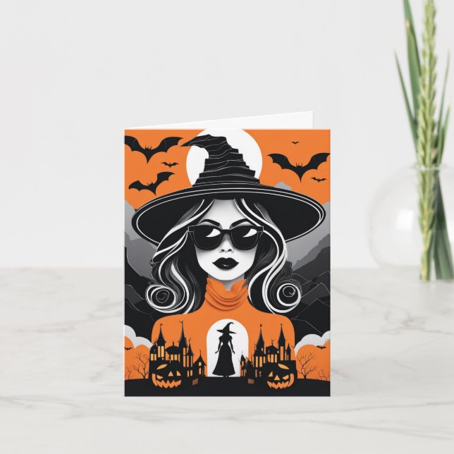 Tarjeta plegable de vibraciones de personalizable (Anverso)