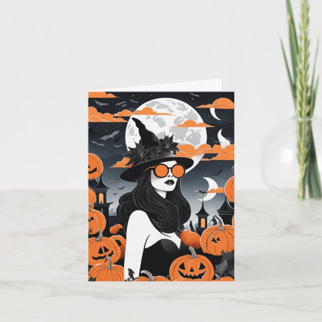 Tarjeta plegable de vibraciones de personalizable (Anverso)