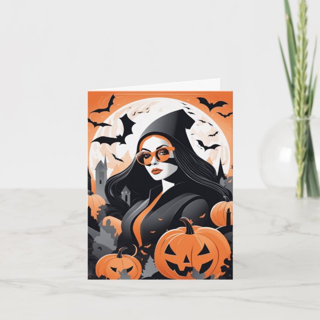 Tarjeta plegable de vibraciones de personalizable (Anverso)