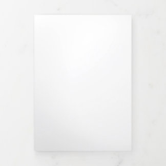 Tarjeta plegable triple