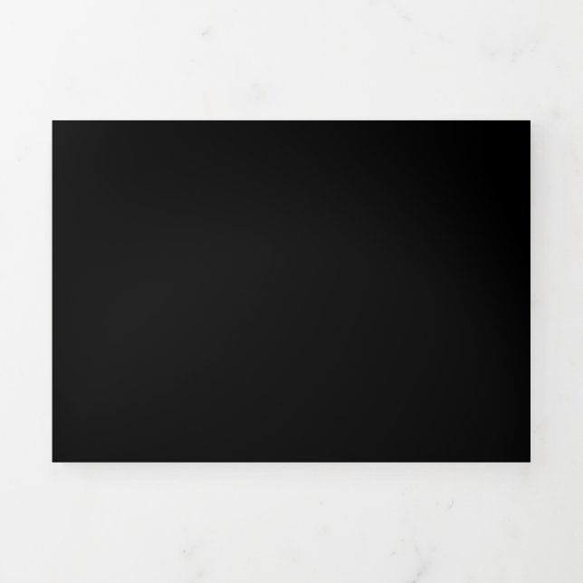 Tarjeta plegable triple (Foto de portada)