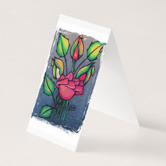 Tarjeta plegada (Reverso)