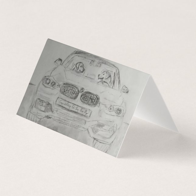 Tarjeta plegada (Anverso)