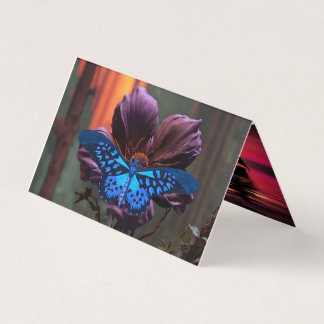 Tarjeta plegada correcta