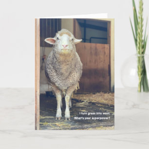 Tarjeta plegada de 5"x7"    Marshmago