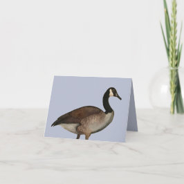 Tarjeta plegada de agradecimiento a Canada Goose