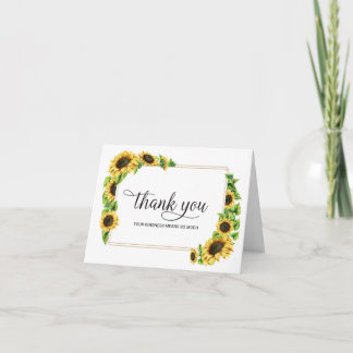 Tarjeta Plegada de Memorial de Agradecimiento Simp