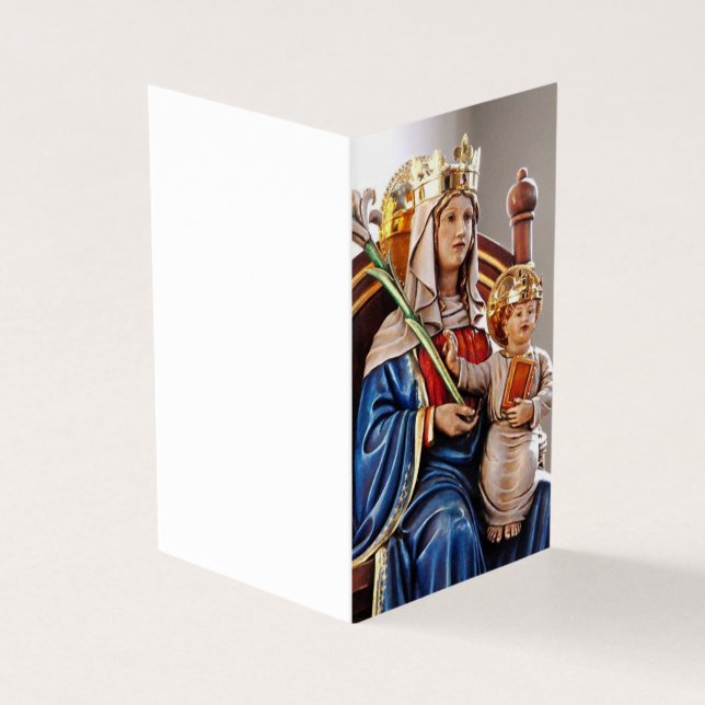 Tarjeta plegada de Nuestra Señora de Walsingham (Exterior)