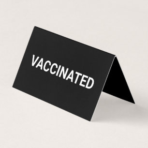 Tarjeta plegada de personalizable blanco negro vac