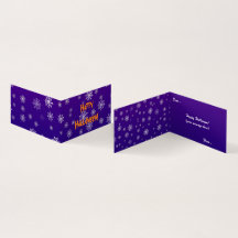 Tarjeta Plegada de Telaraña de Halloween