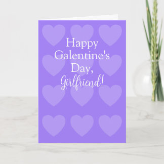 Tarjeta plegada del día de Galentine por Jo Images