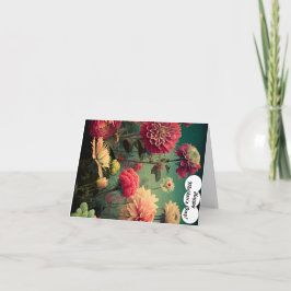 Tarjeta plegada del día de la madre