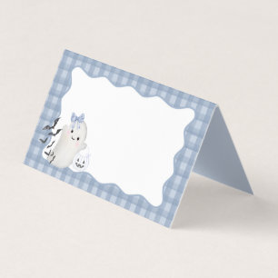 Tarjeta plegada del Fiesta del fantasma del pequeñ