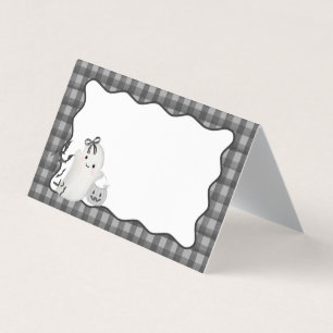 Tarjeta plegada del pequeño Fiesta fantasma de Gin