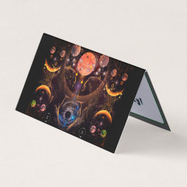 Tarjeta plegada Gemini Zodiac