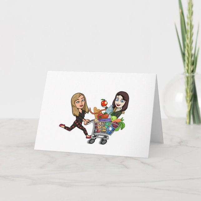 Tarjeta plegada horizontal - 5x7 (Anverso)