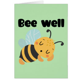 Tarjeta plegada para abejas