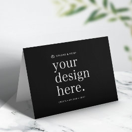 Tarjeta Plegada Sube tu Diseño 13" x 18" (Nota: La