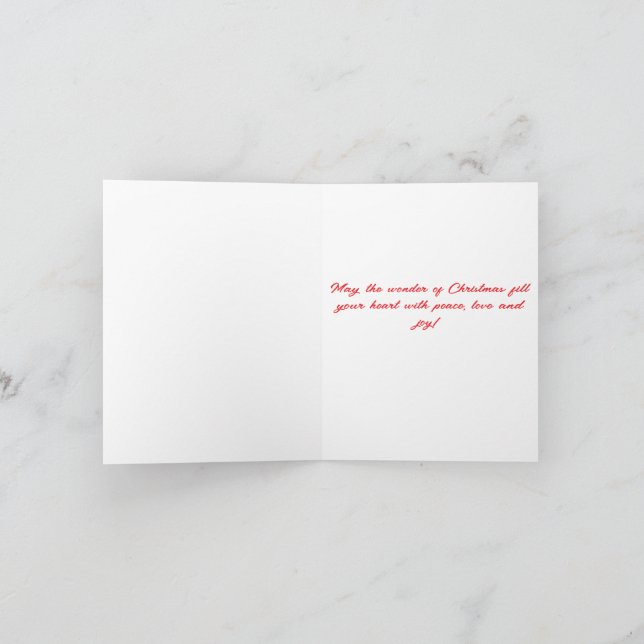 Tarjeta plegada temática de las dunas de arena Nav (Interior)