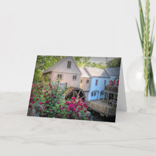 Tarjeta Plimoth Grist Mill Plymouth, MAMÁES