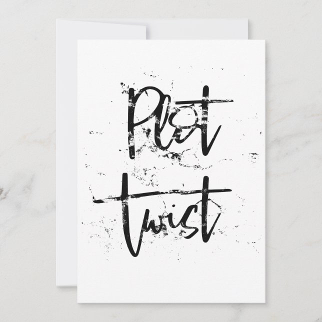 Tarjeta Plot Twist (Anverso)
