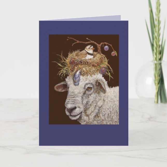 Tarjeta Plum Island Sheep Card (Anverso)
