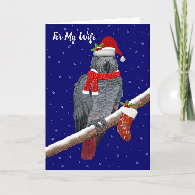 Tarjeta Plumas Festivas (Esposa) (Anverso)