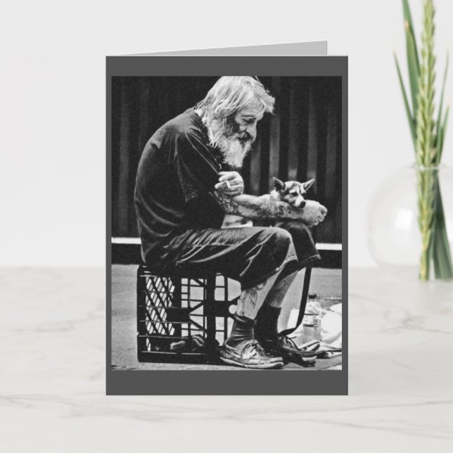 Tarjeta Pobres Navidades (Anverso)