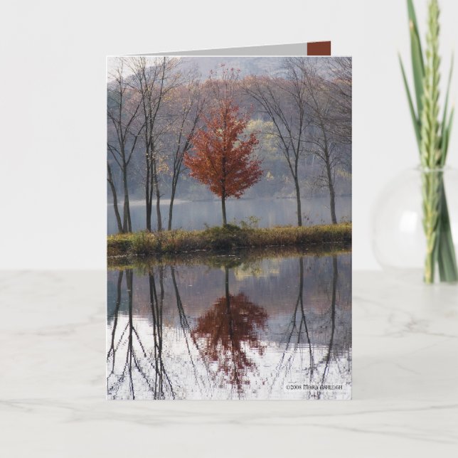 Tarjeta Poco rojo vestido (Anverso)