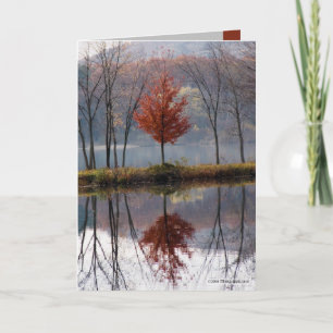 Tarjeta Poco rojo vestido