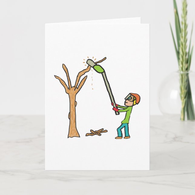 Tarjeta Poda de árboles (Anverso)