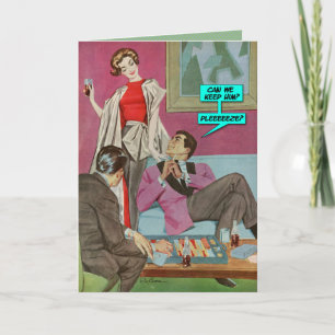 Tarjeta ¿Podemos guardarlo? [tarjeta de felicitación