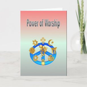 Tarjeta Poder de culto