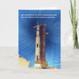 Tarjeta Poder informático Apolo 11