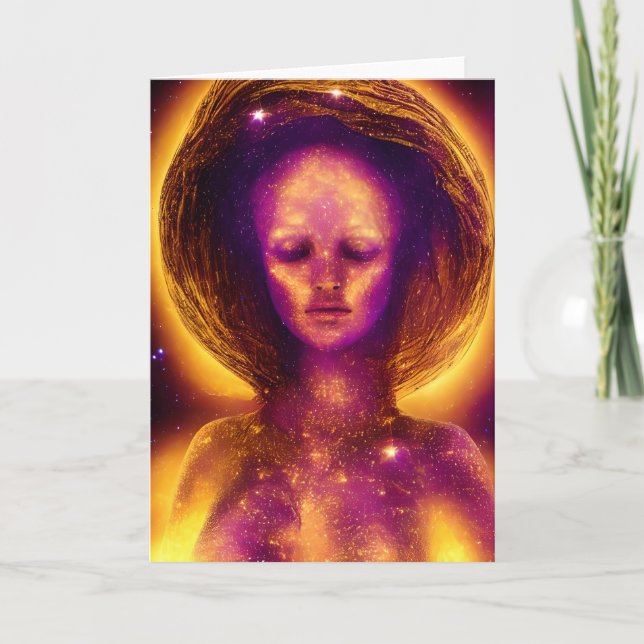 Tarjeta Poderosa Estrella Mujer Todas Las Ocasiones (Anverso)