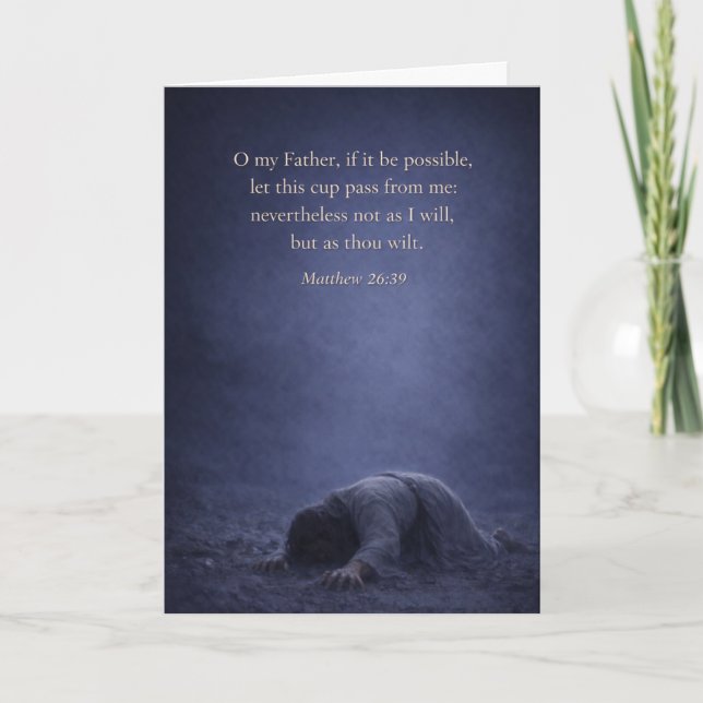 Tarjeta poderosa sobre el amor de Dios (Anverso)