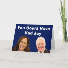 Tarjeta Podría Haber Tenido Alegría