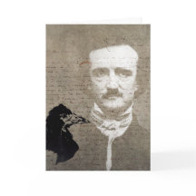 Poe y el arte de Digitaces del Grunge del cuervo,