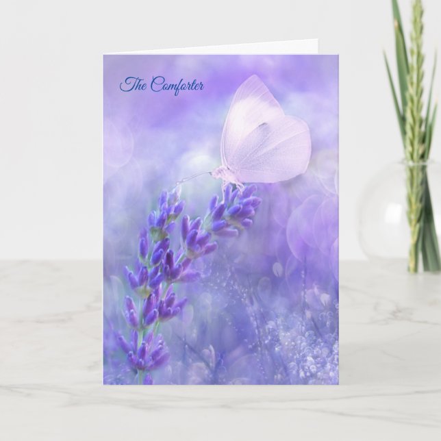 Tarjeta Poema de consuelo por la pérdida de la simpatía de (Anverso)