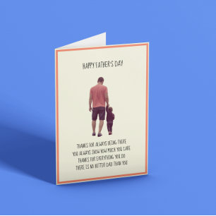 Tarjeta Poema del Día del Padre