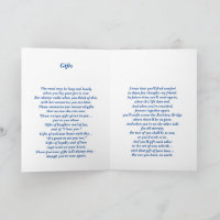 Poema Mascota Femenina Pérdida Simpatía FLST Tarje