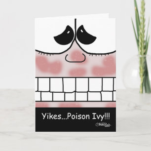 Tarjeta Poison Ivy Rash