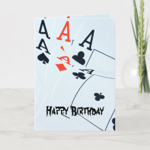 Tarjeta Poker_Aces,_Happy Bithday_Greeting_Card