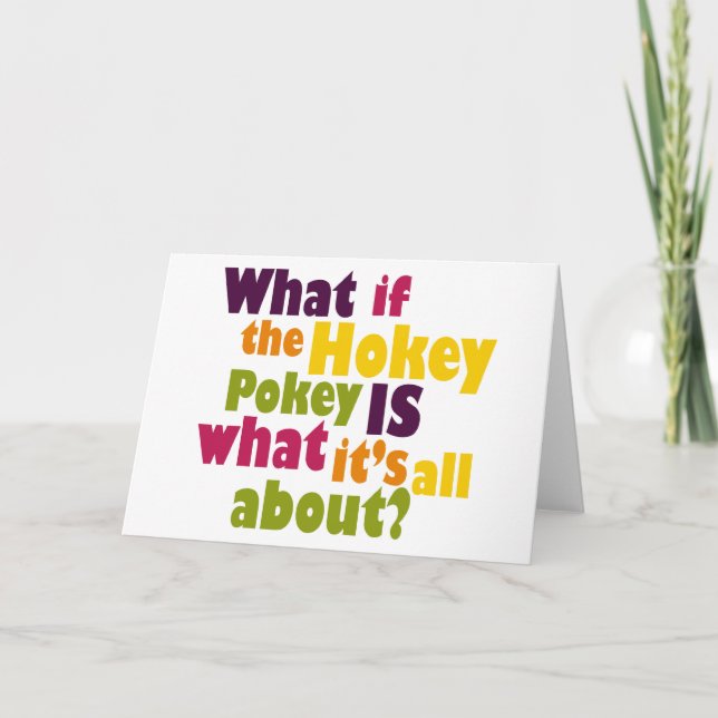 Tarjeta Pokey de Hokey (Anverso)
