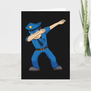 Tarjeta Policía de danza de Dabbing