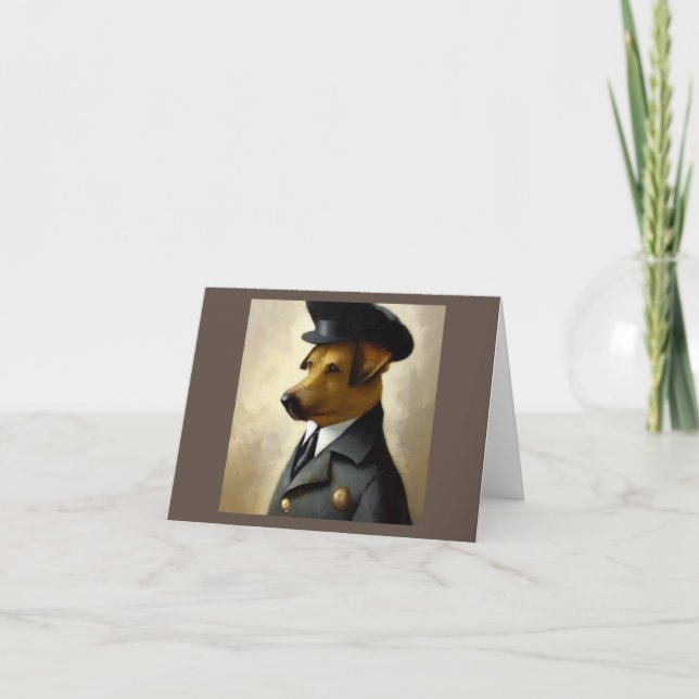 Tarjeta Policía de perros (Anverso)