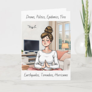 Tarjeta Política, enfermedad, madre naturaleza, tiempos lo