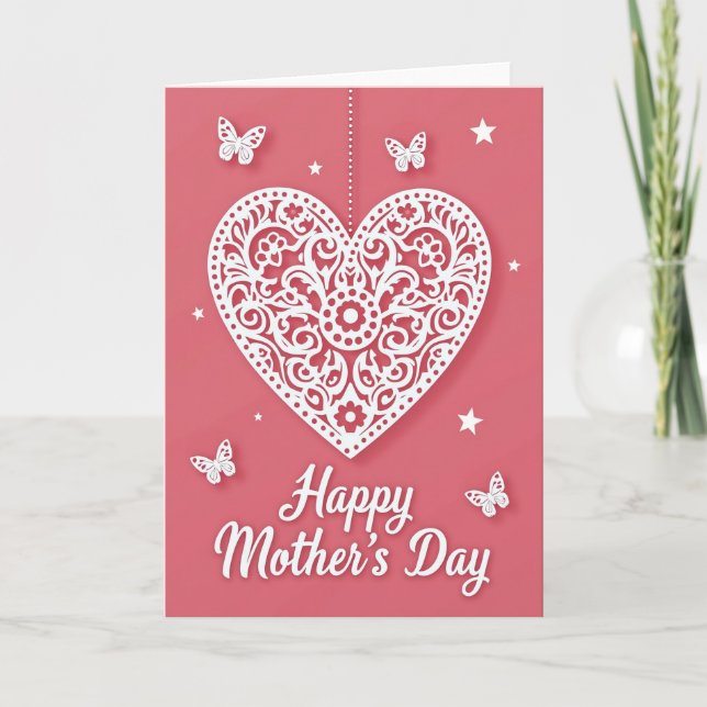 Tarjeta Polka Dot Heartfelt Card (Anverso)
