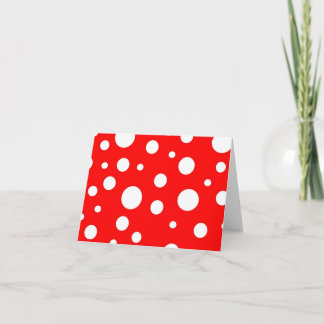 Tarjeta Polka Dot Notecard