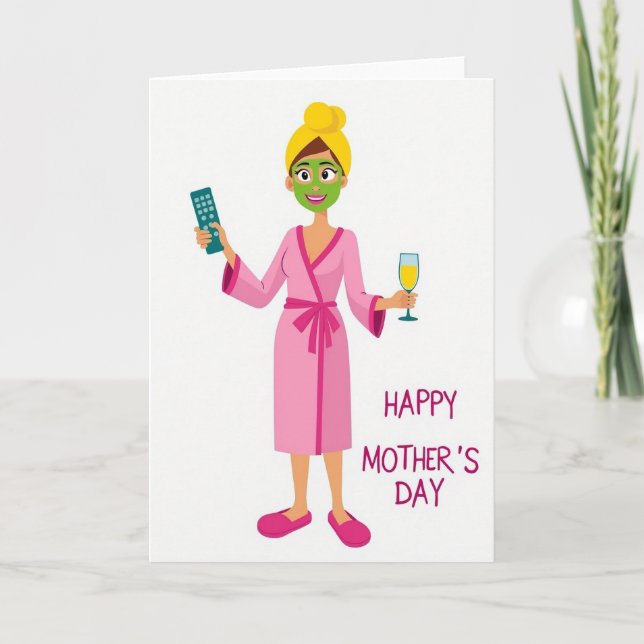 Tarjeta Polka Dot Relaxation Card (Anverso)